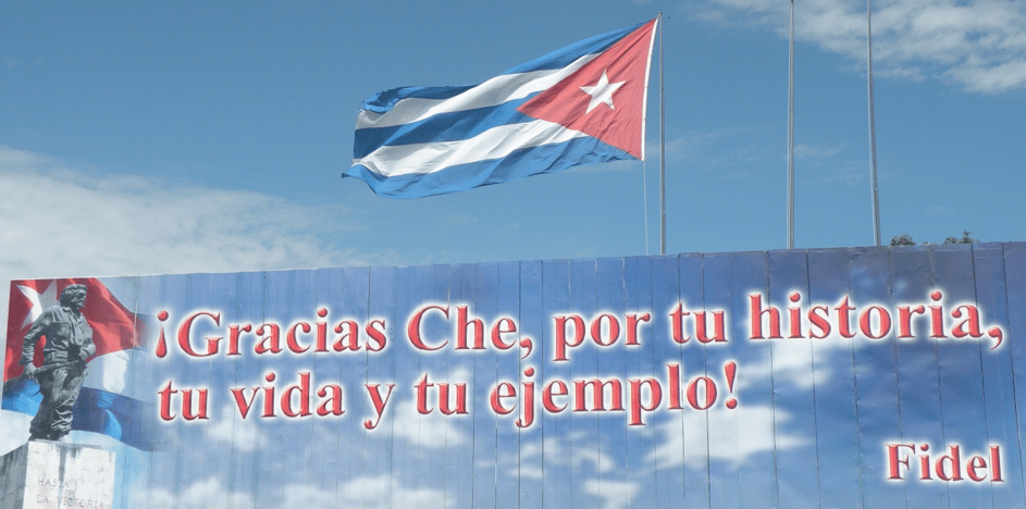 Affiche de propagande à Cuba